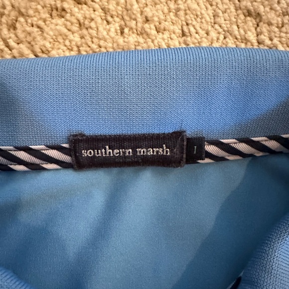 Southern Marsh Large Light Blue Polo - Picture 2 of 2